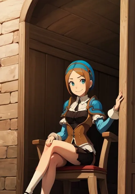 <lora:gate_hur:0.8>, gate_hur, smile, sitting, portrait,, seductive