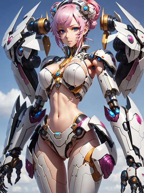 (best quality, masterpiece:1.2),ultra detailed,(photo realistic:1.4),mecha_girl_figure, <lora:MechaGirlFigure_v1:0.6>