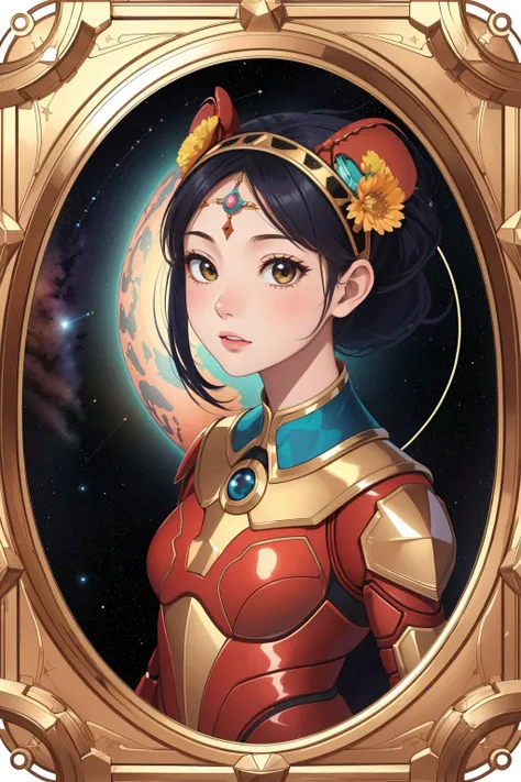 1girl, [ (stylized by Canaletto:1.2) and (Iryna Yermolova:0.9) ::7], epic Digital art, Golden ratio, extreme wide shot of a Soothing Hostile ([Lobster|Aquarius constellation]:1.3) , centered Fuchsia and Neutral background, autumn space and Andromeda constellation in background, Clear skies, split diopter, Flustered, kalighat, Nostalgic lighting, macro lens, Ambrotype, cheetah print dust particles, Temari, Pixabay, absurdres