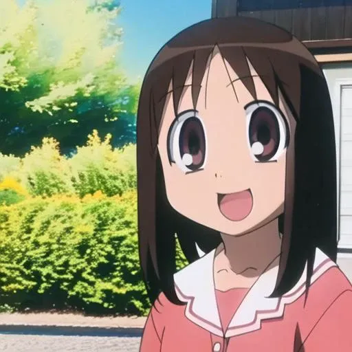 <lora:AyumuLoRAV2:1>, 1girl, ayumu kasuga, brown hair, brown eyes, looking at viewer, smile, open mouth, outdoors, lighting, detailed