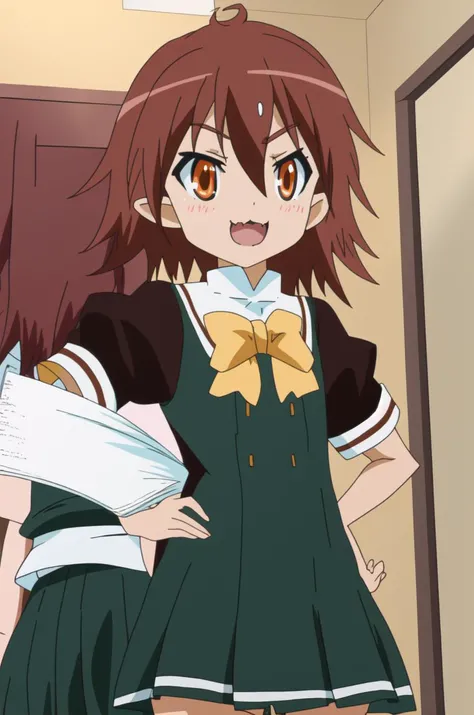 <lora:AstarotteLucca_v10:0.7> lucca austri, devil school uniform, 8k, masterpiece, absurdres, anime screenshot,