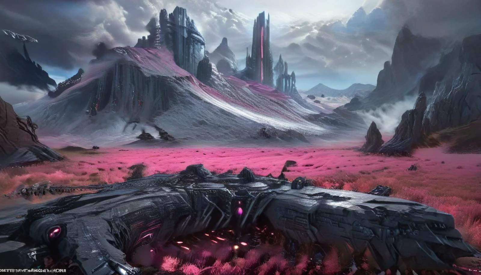 in-the-middle-of-nowhere, emphasized-details, overly-detailed, <lora:Arcane_Ruins_XL:0.8>, arcane ruins, <lora:DonMR0s30rd3rXL:1>, DonMR0s30rd3rXL, rose, knight, cyborg, <lora:quality1:1>, <lora:PAseer-SDXL-majesticmountain:0.8>, mountain landscape, <lora:spstation:0.8>, spstation, <lora:RMSDXL_Creative:0.8>,, (8k, masterpiece, best quality, ultra-detailed), cinematic lighting, Intricate, High Detail, Sharp focus, dramatic, masterpiece, best quality, ultra-detailed,