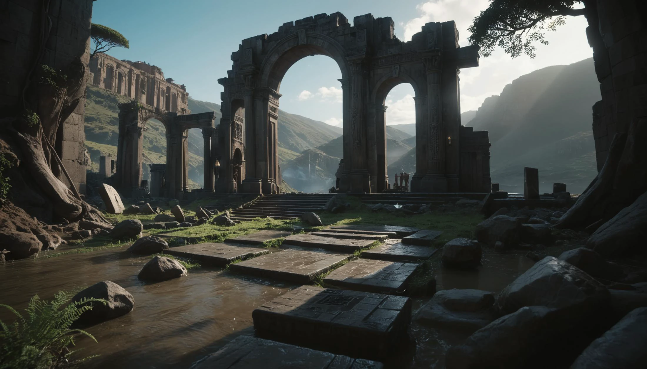 in-the-middle-of-nowhere, emphasized-details, overly-detailed, <lora:Arcane_Ruins_XL:0.8>, arcane ruins,, (8k, masterpiece, best quality, ultra-detailed), cinematic lighting, Intricate, High Detail, Sharp focus, dramatic, masterpiece, best quality, ultra-detailed,