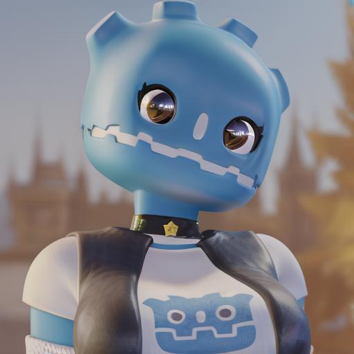 CappyAdams' Female Godot (fan made) v1.0