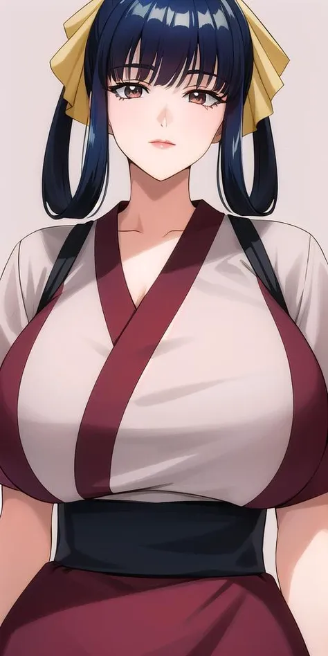 (throw, 1 boy, faceless man, throw paizuri, paizuri:1.4), hetero, anime cel style, highest quality, High resolution,( Upper body), 1 girl, (huge breasts:1.4), blush, embarrassing, indoors, smile,Akari (Pokemon Legends: Arceus),big breasts,Titty fuck