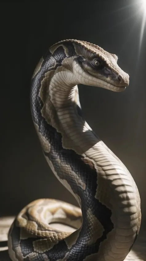 real e621, photorealistic, masterpiece, very bright lighting and bright composition, scalie, snake