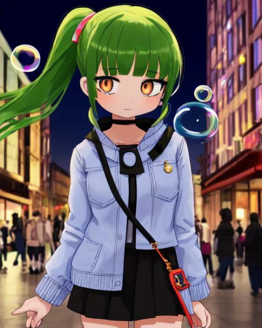 1girl, (simmer_soap_bubble:1.3), <lora:simmer_soap_bubble:2>, city