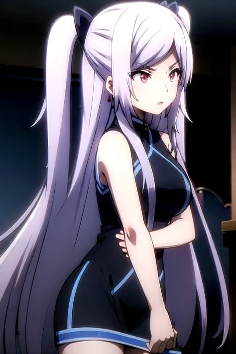 {high quality}, white hair, 1girl, {thin legs}, {thin waist}, {strangled with ribbons}, {slim build}, full body tights, {succubus tail}, thin legs, thin body, {tight clothes}, bound, {pussy}, {pussy showing}, {light pink pussy}, {precise fingers}, {precise eyes}, {precise cunt}, {mini skirt too small},