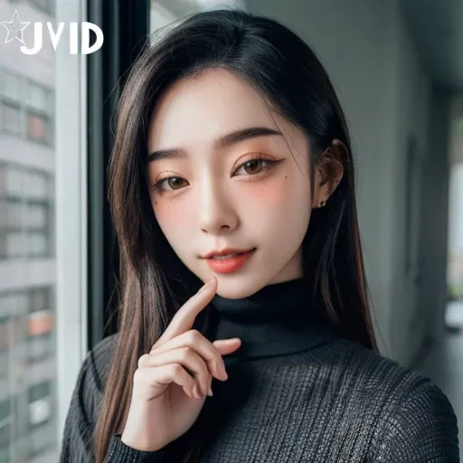 <lora:piaoge_sd15_512_128_64_v1-000003:1>piaoge,1girl,solo,looking at viewer, wearing a turtleneck sweater, epiCRealism