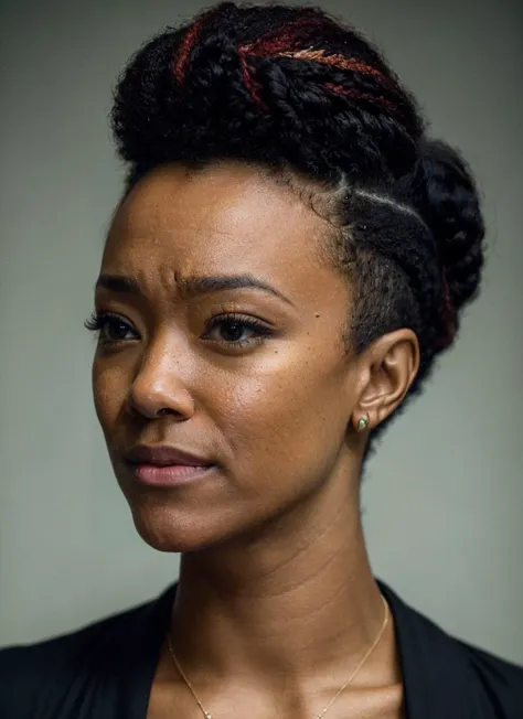 portrait of ((sks woman)) by Flora Borsi, style by Flora Borsi, bold, bright colours, Mohawk haircut, ((Flora Borsi)), dark skin, smooth skin,
by Gerda Taro
<lora:locon_sonequamartingreen_v1_from_v1_64_32:1>