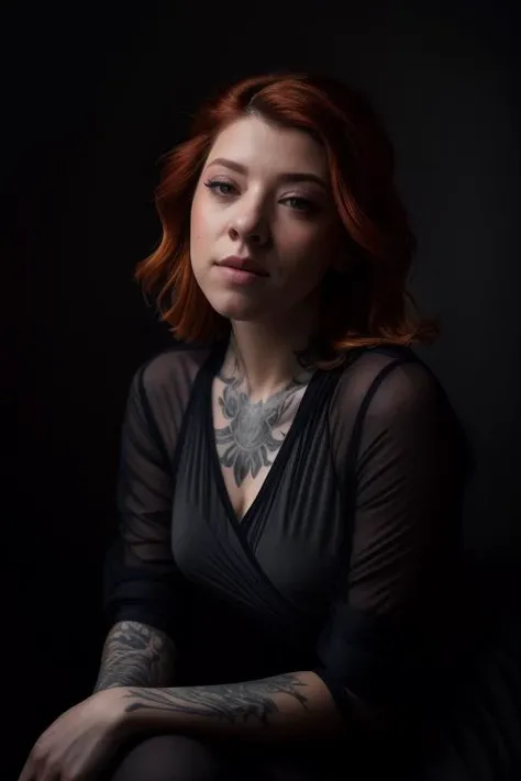 DEN_redd_SG ,
((headshot:1.2) portrait on a (plain dark grey background:1.2), (headshot:1.2), (face focus:1.1), (soft focus:1.2), low lighting, (out of focus:1.2):1.2),
bokeh, f1.4, 40mm, photorealistic, raw, 8k, textured skin, skin pores, intricate details <lora:epi_noiseoffset2:1>, epiCRealism <lora:ClothingAdjuster3:-1>