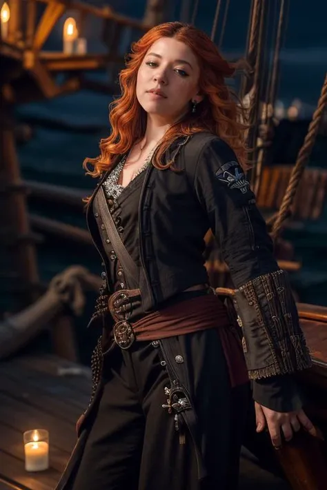 DEN_redd_SG ,
((salty sea wench:1.2), (pirate:1.1) on a (dilapidated pirate ship:1.2), (buccaneer:1.2), pirate, (pirate ship:1.1), atmospheric, (rigging:1.2), (mast:1.1), ship:1.2),
bokeh, f1.4, 40mm, photorealistic, raw, 8k, textured skin, skin pores, intricate details  <lora:epi_noiseoffset2:1>, epiCRealism <lora:ClothingAdjuster3:-1>