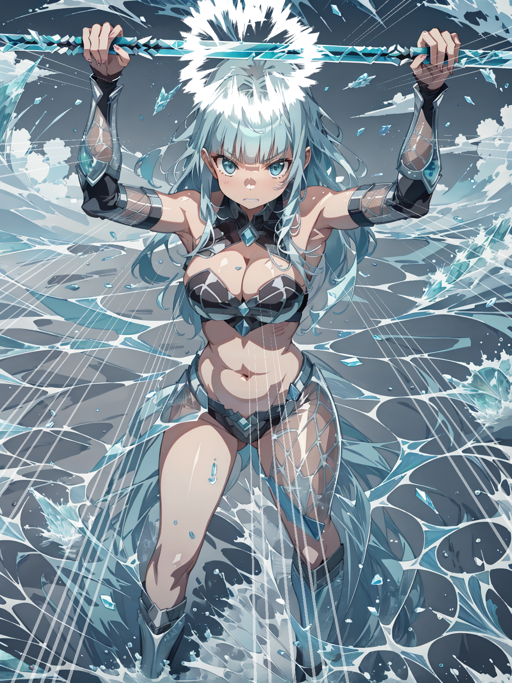 [Openpose + Lineart + Depth] Spear poses v1.0