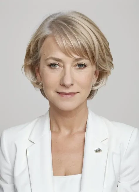portrait of hmo1, , headshot, woman, solo, woman in suit, full body, full body shot, white background, no background, PNG, natural lighting, no shadows, ultra detailed, hyperrealistic, 80mm, 4k, 8k, 8k realistic, sharp focus, intricate, high resolution <lora:HelenMirrenOld:1>