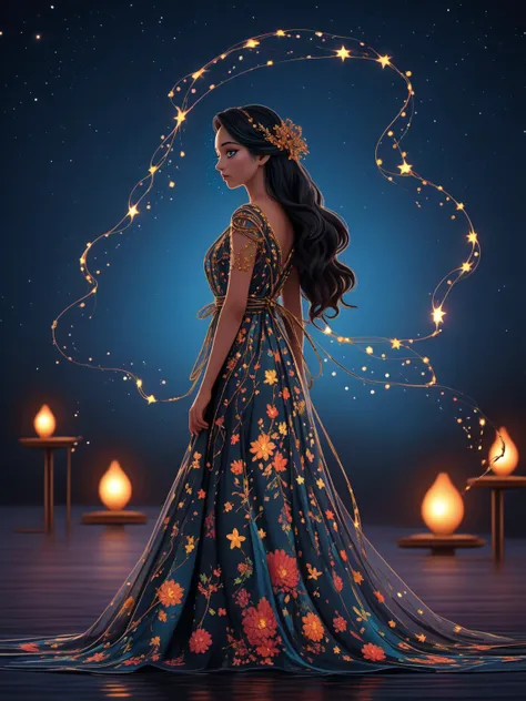 breathtaking 1girl, <lora:GEMSHADOW-noise-common:0.8> gemshadow <lora:celestial_maiden_robe:0.8> celestial maiden robe, masterpiece, award-winning, professional, highly detailed, <lora:lcm-lora-sdv1-5:0.7>