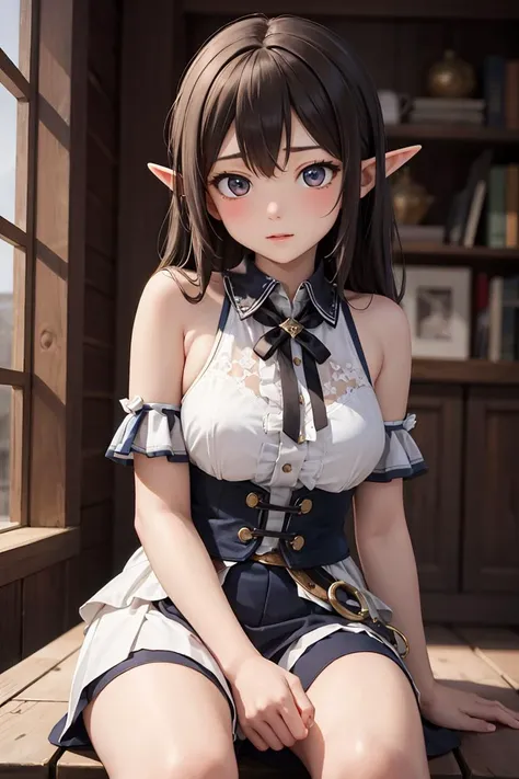 (masterpiece), best quality, high resolution, highly detailed, detailed background, perfect lighting, 1girl, 120yo teen elf girl,