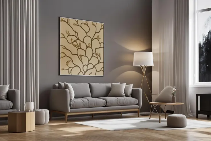 interior, a living room with a couch, chair, table and windows with curtains on them and a chandelier hanging from the ceiling, Enguerrand Quarton, vray render, a digital rendering, photorealism
interior, flower, indoors, tree, no humans, window, chair, table, plant, curtains, scenery, couch, wooden floor, vase
Step into the realms of an 8k masterpiece wallpaper, a nexus of ultra-detail, high resolution, and impeccable shadow play. Rendered in digital illustration, it bears a semblance to the works of Yoko Honda. Set against the backdrop of a Nayuta Nordic Modern Interior Design room, the scene features a chair, a vase flaunting a white flower, a table, swaying curtains, a luxurious couch, a lamp placed near a window, a cup, a spread-out book, and a vibrant plant. The color temperature bathes the room in golden hues, adding to its charm. In the absence of humans, the setting resonates with profound stillness. Ray tracing, photon mapping, and radiosity merge seamlessly with professional lighting to create an ethereal atmosphere <lora:interior02_SDLife_Chiasedamme_v2.0:0.8>