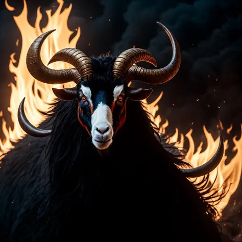 ((best quality)), ((masterpiece)), ((inked)), majestic intricately detailed soft oil painting by jim lee from diablo of a horrifying naked red-skinned demon queen standing in fire,( in hell:1.2), detailed monstrous evil goat like face, cloven hoofed, screaming, (wide spread bat like wings:1.2), scaly skin, (goat legs, ram horns:1.2), long curved horns, burning hellish landscape, barren, billowing smoke, tortured souls, (sparks:1.3), deep shadows, dynamic angle, professional, soft lighting, photographed on a Canon EOS R5, 50mm lens, F/2.8, HDR, 8k resolution, highres, high detail, sharp focus, smooth, roughness, real life, photorealism, photography,cinematic Film still from (cannibal holocaust:0.3)|Scary Stories To Tell In the Dark|(doom:0.5)|the void, gray black and orange color palette, (dark fantasy style:1.3)