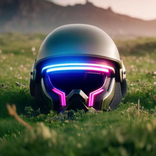 neon-ground-astronaut scifi style,a human male man figure in astronaut suit in field,helmet glowing pink, dynamic lighting, atmosphere lighting, hyper detail features, ray tracing, high flare, 3D, cinematic lighting, dark shadows, unrealistic Engine 5 rendering, hyper detail,trending on artstation, 4k,extremely high details, ultra hd, hdr, 8k, extremely high details