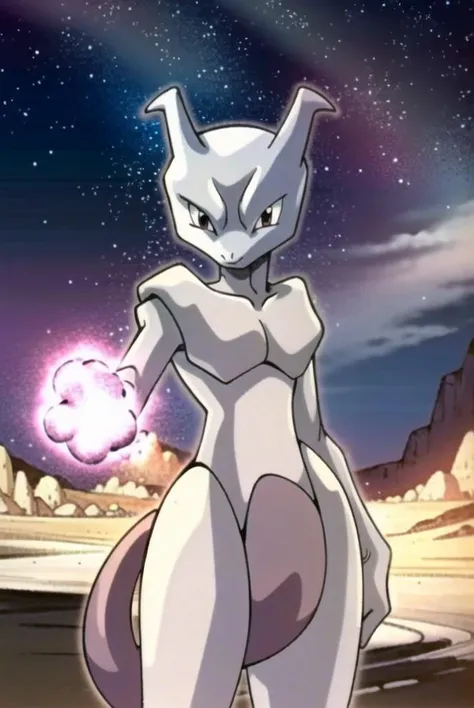 <lora:KenSugimori1990s:0.6>, by Ken Sugimori, sugimori ken 1990s, mewtwo, solo, pokemon_creature, non-human, horns, cave, lake, stars, outdoors, detailed, beautiful, detailed background, <lora:mewtwo:1.0>, manga, best quality, highly detailed, clean lines, cowboy shot, hd, 8k, trending, professional, symmetrical, hires, 8k, <lora:add_sharpness:0.6> <lora:epi_noiseoffset2:0.6> ,