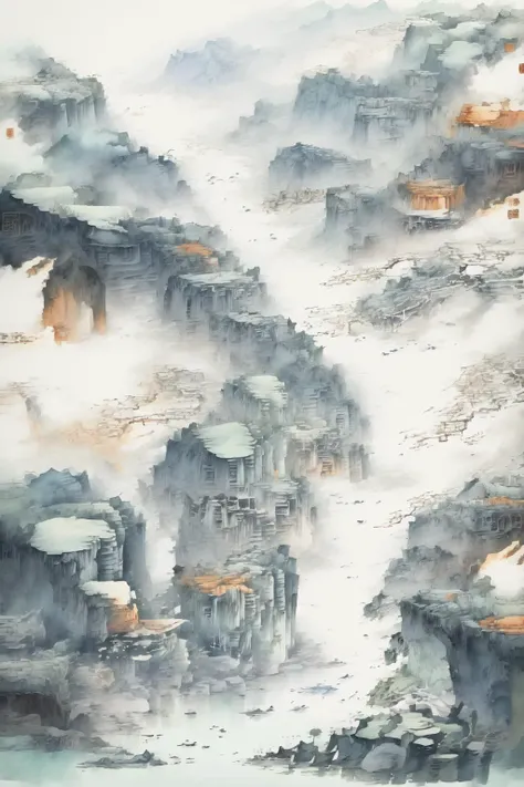 guohuashanshui,<lora:LORA_xueliang_guohuashanshui:1>,watercolor painting,<lora:20230921-1695273159845:0.9>,traditional chinese landscape,<lora:traditional chinese landscape_20231205103257:0.8>,guofeng,<lora:20231121-1700528741622:0.7>,
masterpiece,best quality,ultra-detailed,
A wisp of homesickness,the Chinese homesickness complex,the unique feelings,the water landscape,the black canoe,the Chinese aesthetics,Zen,Zen composition,