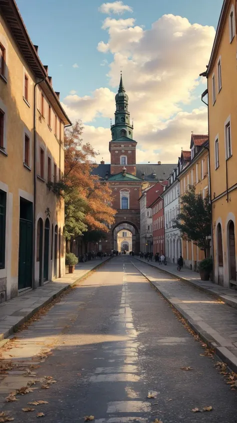 a profestional picutre of  ZamoÅÄ, Poland: ZamoÅÄ, a UNESCO-listed city, resonates with autumn charm in its Renaissance architecture, Market Square, and city fortifications, where fallen leaves create a carpeted path through history. ,
wide angle, landscape , 
photorealism,unreal 5 daz, extremely detailed ,((ultrasharp)),((masterpiece)),((best quality)),((ultradetailed)),((intricated details)), extremaly detailed background, <lora:add_detail:0.7> ultra realistic,32k,RAW photo, 8k ,dslr,soft lighting,high quality,film grain, beautiful and aesthetic,extremely detailed, natural shadows,