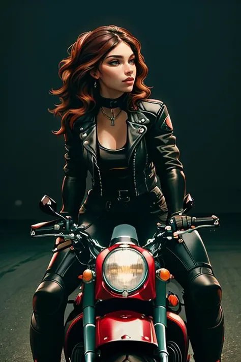 DEN_cuteherminie_OF,
((riding a motorcycle:1.2) wearing (motorbike leathers:1.2), (riding a motorbike:1.2), (driving a motorbike:1.2), (motorcycle:1.1), traffic, leather trousers, leather jacket, motorcycle boots, leather gloves:1.2),
bokeh, f1.4, 40mm, photorealistic, raw, 8k, textured skin, skin pores, intricate details <lora:epi_noiseoffset2:1>, epiCRealism
