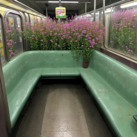 <lora:AlaskyFireweed:1> Alaska_fireweed (subway:1.3)