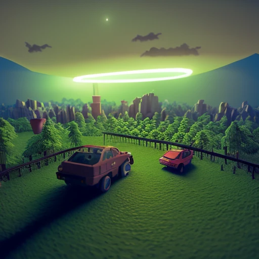 IsometricFuture, Gothic, Black Thundery Features, Isometric, Dark Fantasy Gothic Landscape, diagram overlook, thunderstorm, isometric cutaway, night sky, thunderstorm, bad weather, Stormy Weather, Lightning, Depth of Field, Rim Lighting, Shadows, octane render, futuristic lighting, cinematic, neon colors, unreal engine 5, sometricFuture