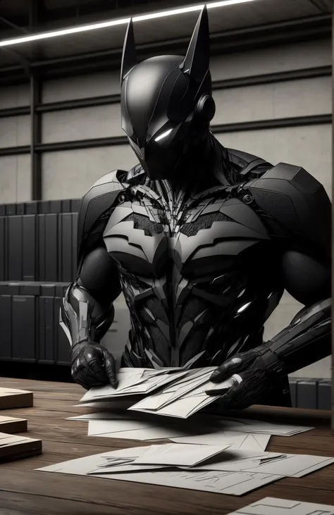 <lora:BatmanCore:1> BatmanCore, postal worker sorting mail at the post office, (Masterpiece:1.3) (best quality:1.2) (high quality:1.1)