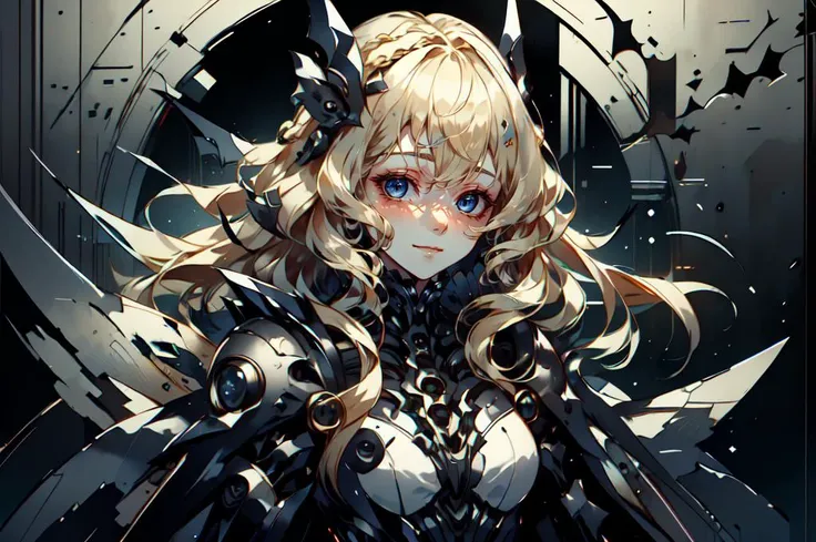 ultra detailed, masterpiece, best quality, solo, soft smile, light smile,
1girl, blue eyes, very long hair, blonde hair, long blonde hair, french braid, bangs, medium breasts,
hair ribbon, criss-cross halter, <lora:BatmanCore:1> BatmanCore, <lora:Dreamwave v3:1> dreamwave, aesthetic,