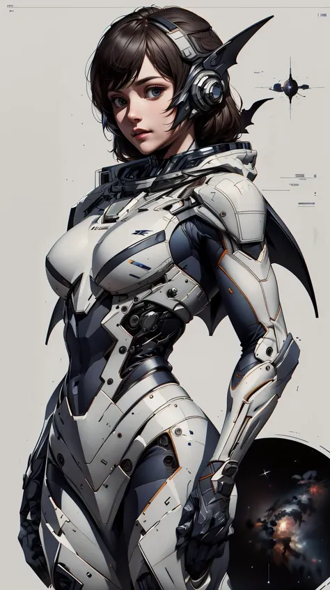 (((standing backwards))), (((Belle))), (((modern SUIT))), ((Zenless Zone Zero)), ((( urban suit ))), (((blue short haircut with red))), (((gorgeous girl))), ((high collar)), (((color suit))), (((best qualityer: 1.4))), (Unbeatable masterpiece), (hiper HD),(CG 8k hyper-realistic), (((brave face))), (((breasts big))), (((hyper feminine))), sexly girl, ((( sculptural body ))), (((1 Kizi))), Kizi cibernética de 25 anos com perfectbody,,Beautiful and well-groomed face,muscular body:1.2,solid color detailed jacket, (Head to thigh photos), Complex equipment, green dark,Long pants,Tight clothes are dark,With white stars and off-white stripes,,,,,Armor Metal Electronic Parts, Poison tattoos ) INFO, Kizi, (((standing alone))), pirralha violent, ((())), sexly, pose de atitude, work of art, post-apocalypse, (((manga style))), bounty hunter, violent, Manic, the way you want, slenderbody, thin but strong, perfectbody, roupa moderna, advanced technology, neon, sleeves with vertical striped pattern, neutral background, (( cowboy shot )). intricate visual