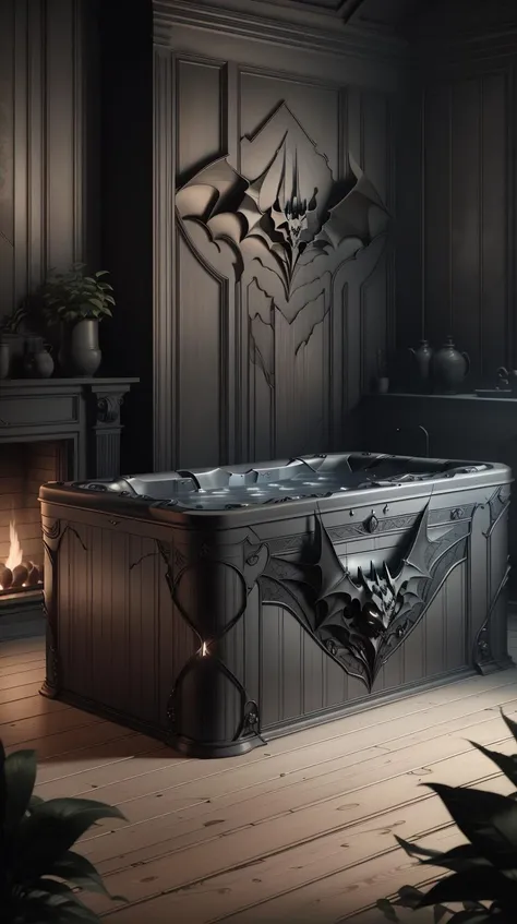 <lora:BatmanCore:1> BatmanCore Hot tub, (Masterpiece:1.3) (best quality:1.2) (high quality:1.1)