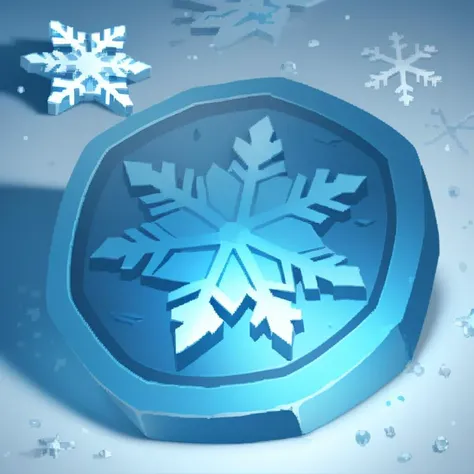 ((masterpiece,best quality)), <lora:FantasyIcons_Coins:0.8>, blue coin, glowing, snowflake symbol, ice, snow, ice crystals, shiny metal