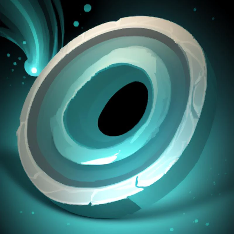 ((masterpiece,best quality)), <lora:FantasyIcons_Coins:0.8>, teal coin, glowing, swirl symbol, swirling magic, shiny metal