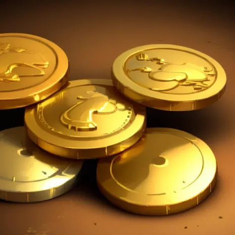 ((masterpiece,best quality)), <lora:FantasyIcons_Coins:0.8>, gold coin, multiple coins,, shiny metal