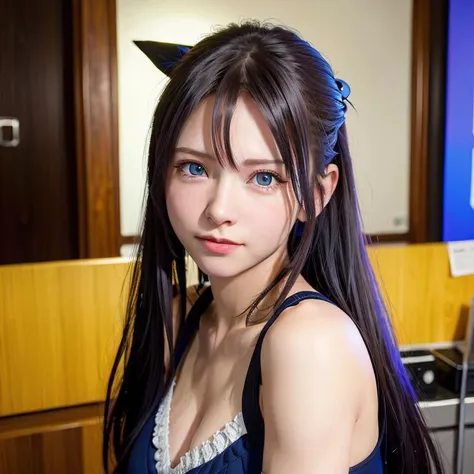 (8k, RAW photo, best quality, masterpiece:1.2), (realistic, photo-realistic:1.37),1 girl,cute, light smile,blue eyes, (solo),detailed faceponytail, dramatic angle,
,office,looking at viewer,pov,cyberpunk
<lora:tifose64_s:0.6>, <lora:Lora_v10:0.4>