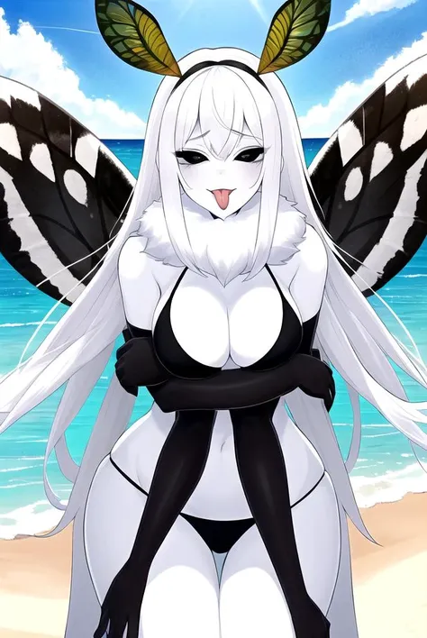anime giantess,giant monster girl, laughing out loud,Tentacles,looking down,storm,giant body,epic,serious situation,giantess,giantess art work、Re:Zero、full body、lightning、Destroyed large ship、fighting battle tanks