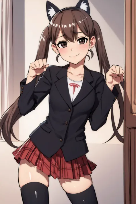 score_9, score_8_up, score_7_up, score_6_up, score_5_up, score_4_up, rating_explicit, source_anime, digital illustration, pixiv, fanbox, uncensored, BREAK, official art,
1girl, solo, female, horikita suzune, black hair, long hair, red eyes, hair ribbon,
school unifrom, red jacket, blue bow, white skirt, pleated skirt, outdoors, popsicle, seductive, blush, looking at viewer, cowboy shot, colorful, vivid,<lora:Horikira_pony:0.8>