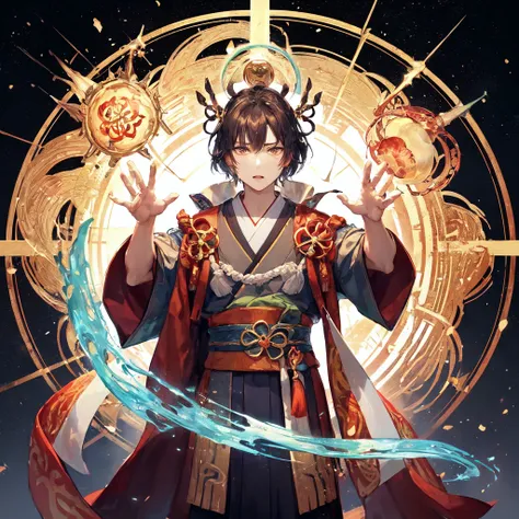 Myōken-shū is a fictional, historically plausible branch of Shugendō that emphasizes the integration of (magical practice) with (Buddhist) and (Shinto) teachings in a more accessible and less ascetic manner. Founded by Raihō, a visionary (monk) who believed in the potential of (magic) to enhance spiritual practice, Myōken-shū focuses on developing a harmonious relationship between the individual, the natural world, and the magical forces that permeate existence.

Myōken-shū practitioners, called Myōkenja (妙見者), strive to balance their magical abilities with the cultivation of wisdom, compassion, and inner peace. Unlike mainstream Shugendō, Myōken-shū does not require its adherents to adhere to strict ascetic practices or undertake arduous pilgrimages. Instead, it encourages followers to integrate their magical skills into their daily lives, using them as tools for personal growth and spiritual development.

The teachings of Myōken-shū place great importance on the concept of interdependence, emphasizing that all things are interconnected and that the actions of individuals have far-reaching consequences. Myōkenja are encouraged to use their magical abilities responsibly, recognizing that the power they wield can be a force for good or ill depending on their intentions and actions.

Myōken-shū also incorporates elements of Shinto, particularly its reverence for nature and the belief in the presence of (kami), or divine spirits, within the natural world. Myōkenja seek to develop a deep connection with the (natural) world and its spiritual inhabitants, using their magical abilities to communicate with kami and attune themselves to the underlying rhythms and patterns of the universe.

In summary, Myōken-shū is a fictional, historically plausible variant of Shugendō that offers a more accessible path for spiritual practitioners who wish to integrate magical practice with Buddhist and Shinto teachings. By emphasizing the responsible use of magic and the importance of living in harmony with the natural world, Myōken-shū provides a unique approach to spiritual development that resonates with the needs and aspirations of its followers.