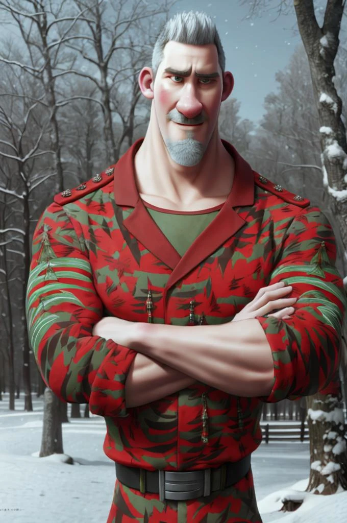 <lora:Steve_Claus_Lora-10:0.8>, steve claus, natural pose, winter background, portrait