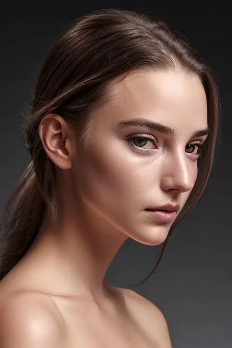(close-up:1.0) portrait of (young:1.0) sks woman, (oiled shiny skin:1.0), (subtle profile angle:1),
(8k uhd:1.0), (best quality:1.0), (masterpiece:1.0), (sharp focus:1.0), (simple-grey-backdrop:1.0),
<lora:CR-AnyaTaylorJoy-small-v1-malcolmrey:0.7>