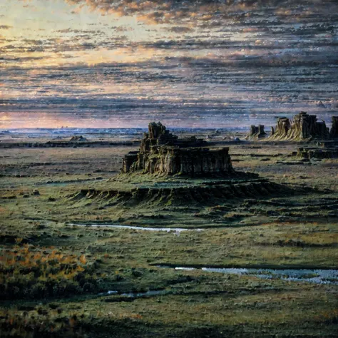 Hyperrealistic art (a sweeping epic landscape shot of a prairie), (during the day), <lora:add_detail:0.6>, very detailed, <lora:more_details:0.6>, high quality, highres, masterpiece, best quality, 8k, intricate, detailed . Extremely high-resolution details, photographic, realism pushed to extreme, fine texture, incredibly lifelike