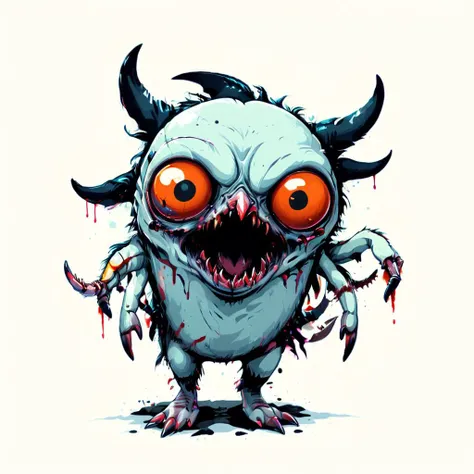 __animal__ alien creature, giant teeth, spider legs, weirdcore, simple clean vector <lora:xl_more_art-full_v1:0.8> <lora:DFunk_SDXL:0.8> <lora:g1g3r:0.15> g1g3r <lora:fx-monsters-XL:0.8> fx-monsters <lora:offset_0.2:0.3>