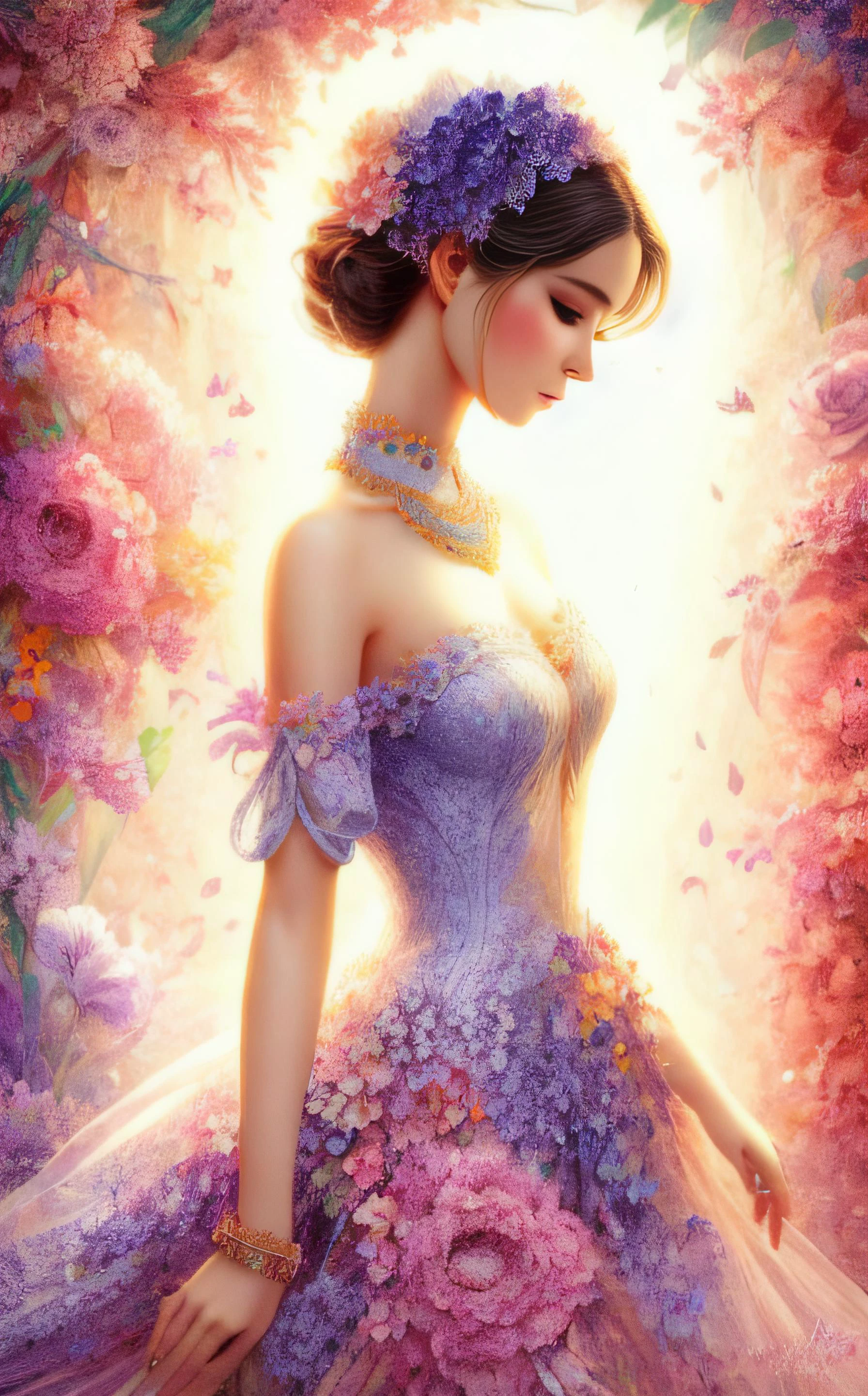 isometric style 1girl, beautiful face, sexy, Mughal style, masterpiece, best quality,
<lora:add_detail:1> <lora:epiNoiseoffset_v2:1> <lora:FlowersFashion:1> flowerfshion . vibrant, beautiful, crisp, detailed, ultra detailed, intricate