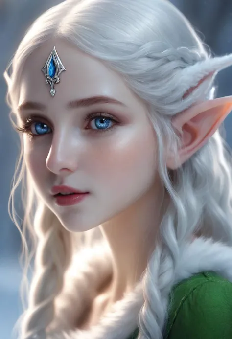 photo, elf, beautiful,