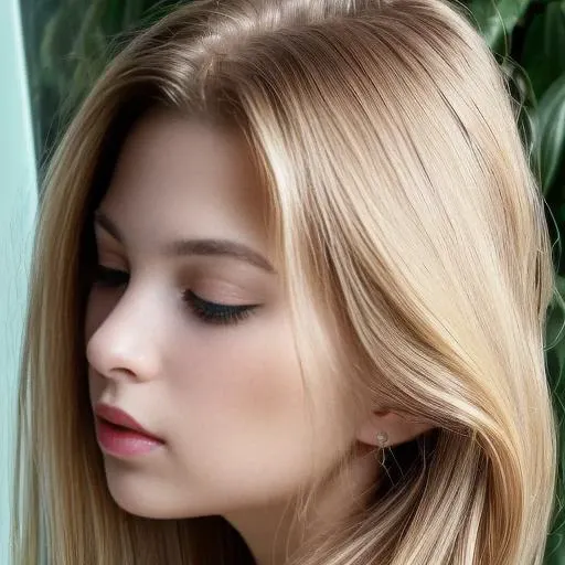 (high quality, masterpiece, ultra high res:1.3), <lora:add_detail:1>,
<lora:l3ra_v1:0.7>,(l3ra looking down1.5), (from side,close-up:1.3),(face close-up:1.2) 1girl, solo,lips focus, eyes closed,blonde hair, indoors, facing window, cute hair ornament, realistic,(pale skin:1.3),(sensual mood,lips apart:1.4)