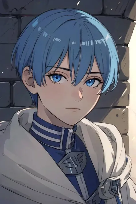 masterpiece, best quality, sketch, 1boy, solo, male focus, looking at viewer, upper body, depth of field, , , <lora:himmel_sousou_no_frieren:0.68>, himmel_sousou_no_frieren, blue hair, blue eyes, , , atompunk,