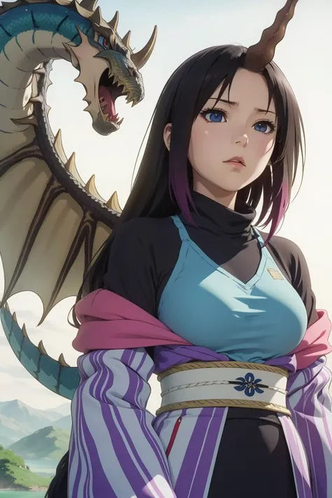 masterpiece, absurdres, official art,
elma,
<lora:Kobayashi-san Chi no Maidragon_elma:0.7>
(dragontail, dragonhorn, horn)