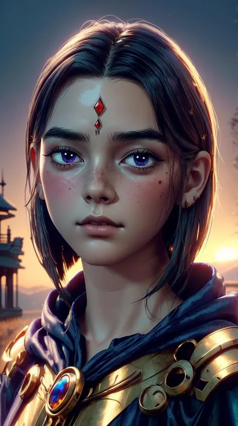 Anime image of a 15-year-old man on top of a building in New York , esta mirando triste desconcertado la ciudad, desde lo alto de una escuala., cabello azul rostro mestizo, ojos azules,sin camisa atuendo tribal egipcio, egipcia antigua mirando desde lo alto de una escuela secundaria a una ciudad triste muy lejana , , Screenshot of anime movie